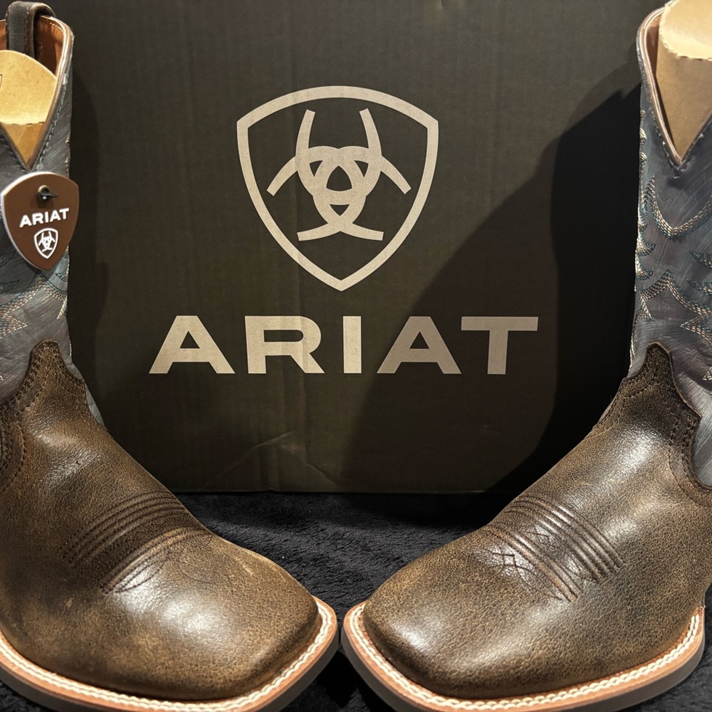 Ariat Boots Chocolate Brown/Stone Blue